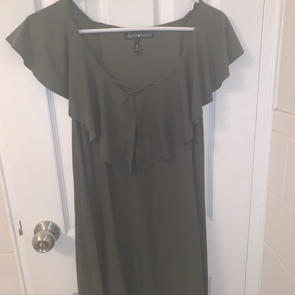 Dark green Derek Heart dress